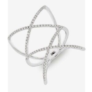 Bony Lexy Diamond‎ Crosscross Ring 6